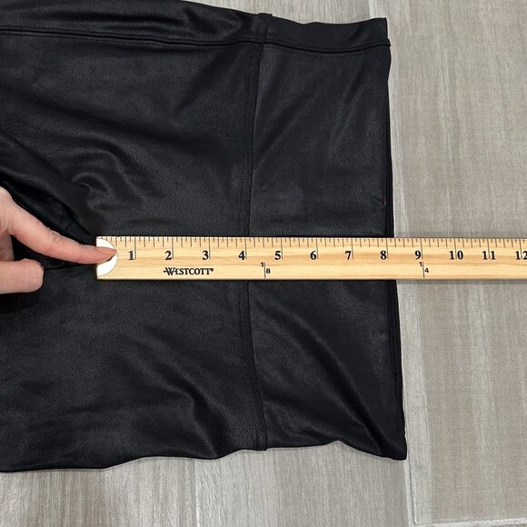 Spanx Ready to Wow Faux Leather Leggings in Black Style # 2437 Women’s Size S - Picture 14 of 17